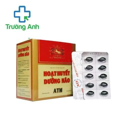 Hoạt huyết dưỡng não ATM HD Pharma - Hỗ trợ trường hợp suy giảm trí nhớ