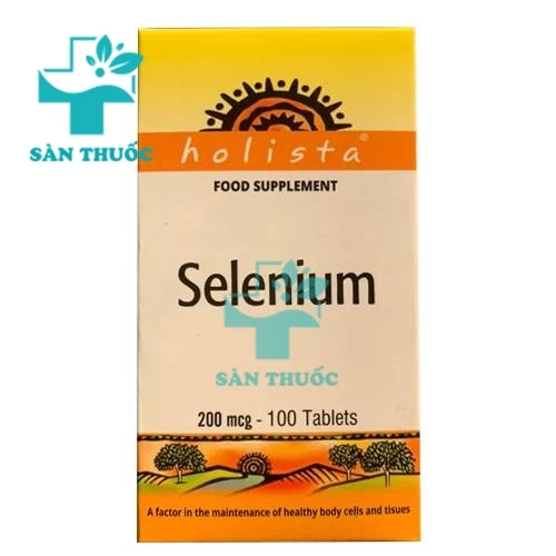 Selenium 200mcg Holista - Giảm nguy cơ mắc bệnh tim mạch