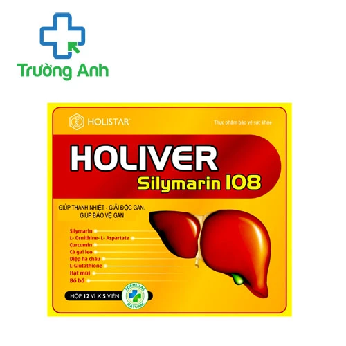 Holiver Silymarin 108 Phương Đông - Hỗ trợ tăng cường chức năng gan