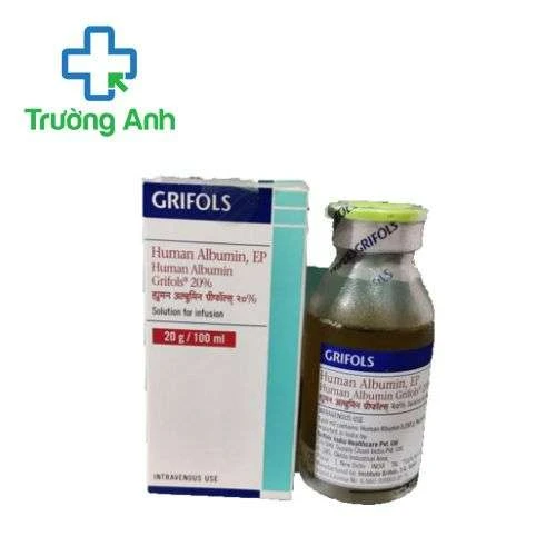 Human Albumin Grifols 20% 100ml - Phục hồi và duy trì thể tích máu tuần hoàn