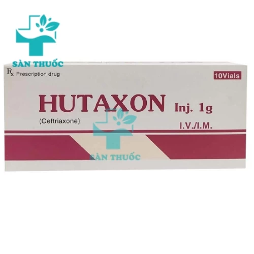 Hutaxon 1g Phil Inter Pharma - Thuốc điều trị nhiễm khuẩn dạng tiêm