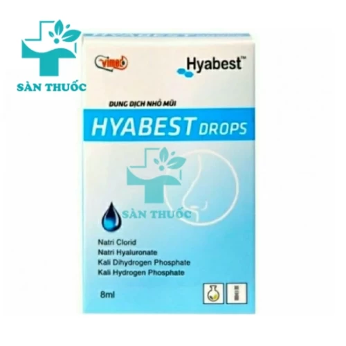 HYABEST DROPS - Dung dịch nhỏ mũi hiệu quả