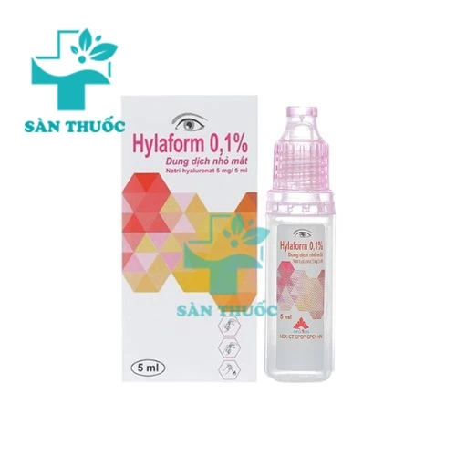 Hylaform 0,1% - Thuốc điều trị khô mắt của CPC1HN