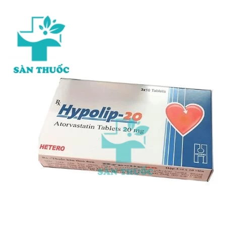 Hypolip-20 - Thuốc giảm cholesterol trong máu hiệu quả