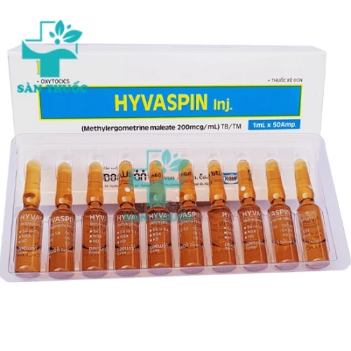 Hyvaspin - Thuốc co hồi tử cung trong băng huyết sau sinh của Hàn