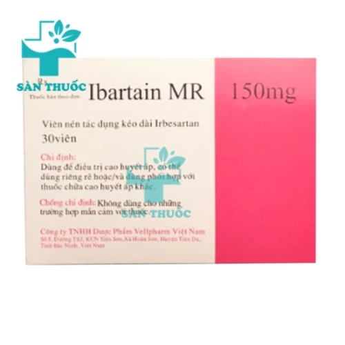 Ibartain MR 150mg - Thuốc điều trị tăng huyết áp hiệu quả