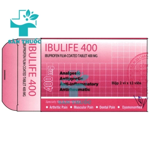 Ibulife 400 - Thuốc giảm đau hiệu quả của LifePharma