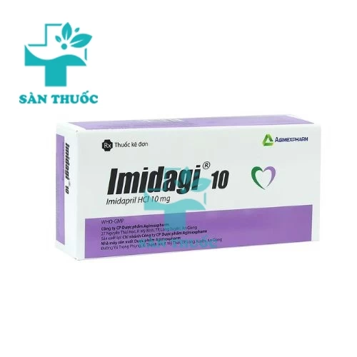 Imidagi 10 - Thuốc điều trị bệnh huyết áp của Agimexpharm