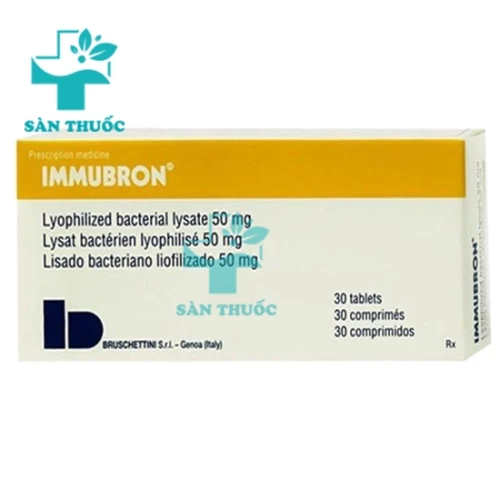Immubron - Thuốc dự phòng nhiễm trùng đường hô hấp của Ý