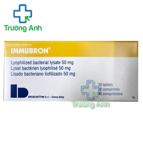 Immubron - Thuốc dự phòng nhiễm trùng đường hô hấp của Ý