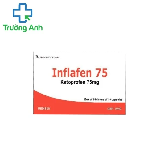 Inflafen 75mg - Thuốc điều trị gút, các bệnh xương khớp hiệu quả