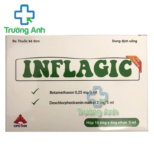 Inflagic - Thuốc điều trị dị ứng của dược CPC1 Hà Nội