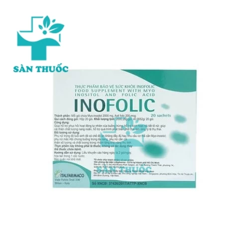 Inofolic Italfarmaco - Hỗ trợ tăng tỉ lệ thụ thai hiệu quả