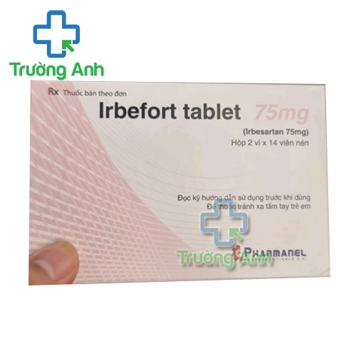 Irbefort tablet 75mg One Pharma - Thuốc điều trị tăng huyết áp của Hy Lạp