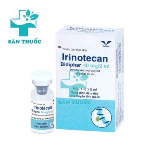 Irinotecan Bidiphar 40mg/2ml - Thuốc trị bệnh ung thư hiệu quả