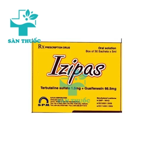 IZIPAS - Thuốc điều trị các bệnh về đường hô hấp hiệu quả