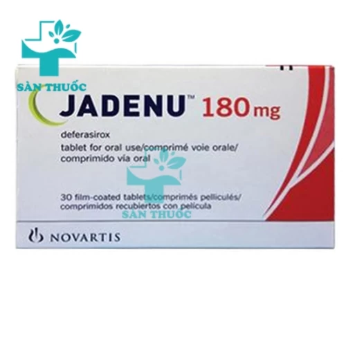 Jadenu 180mg Novartis - Thuốc điều trị quá tải sắt của Thụy Sĩ 