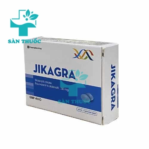 Jikagra 50mg Gia Nguyễn - Thuốc điều trị rối loạn cương dương