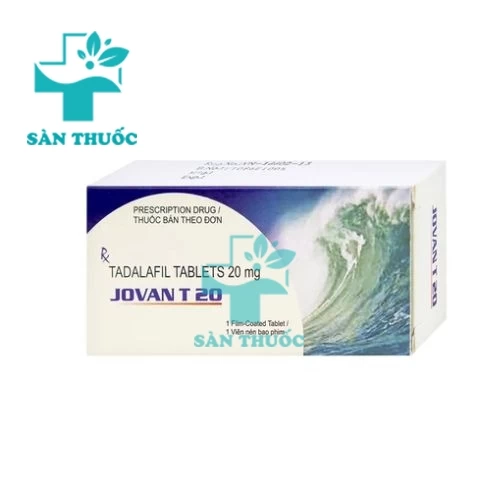 Jovan T 20 - Thuốc điều trị rối loạn cương dương ở nam giới (10 hộp)