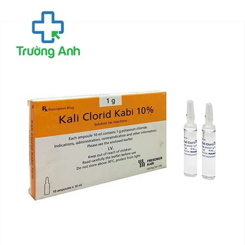 Kali Clorid Kabi 10% - Thuốc điều trị giảm kali máu hiệu quả 