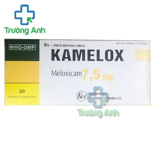 Kamelox 7,5 Khapharco - Thuốc giảm đau, chống viêm xương khớp