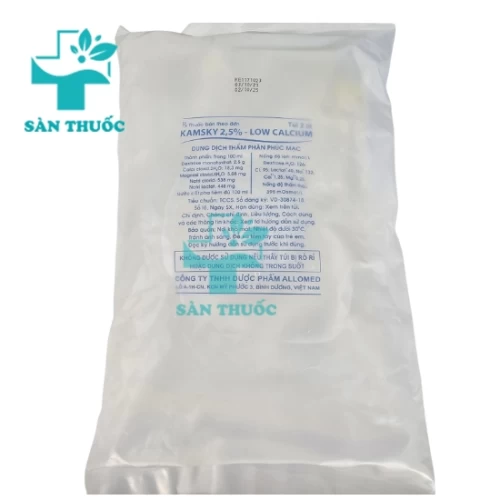 Kamsky 2,5%-low calcium - Dung dịch thẩm phân phúc mạc hiệu quả