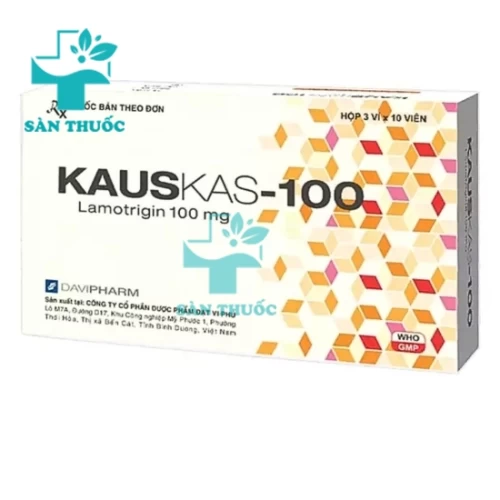 Kauskas-100 - Thuốc trị bệnh động kinh hiệu quả của Davipharm