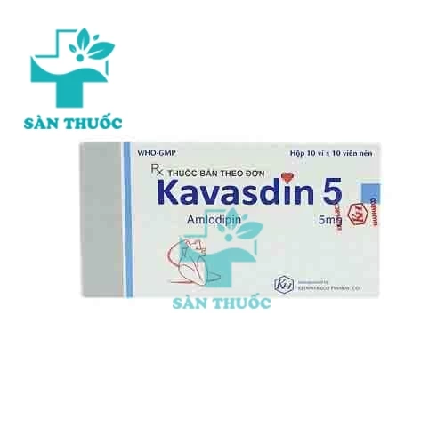 Kavasdin 5mg - Thuốc điều trị cao huyết áp hiệu quả