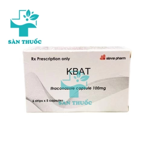 Kbat 100mg Slavia Pharm - Thuốc điều trị nấm hiệu quả