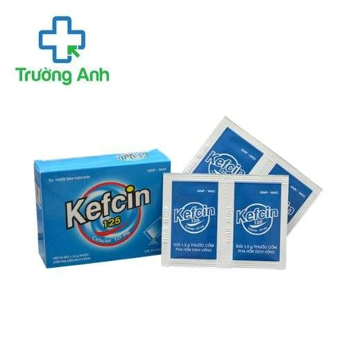 Kefcin 125 DHG - Điều trị bệnh nhiễm khuẩn đường hô hấp