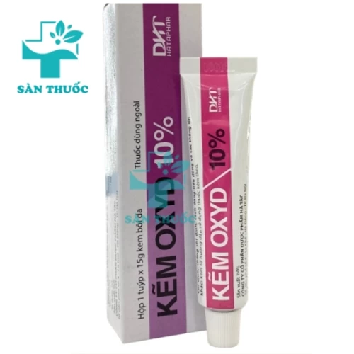 Kẽm Oxyd 10% 5g Hataphar - Thuốc điều trị viêm da hiệu quả