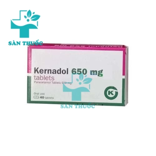 Kernadol 650mg Tablets - Thuốc giảm đau, hạ sốt hiệu quả
