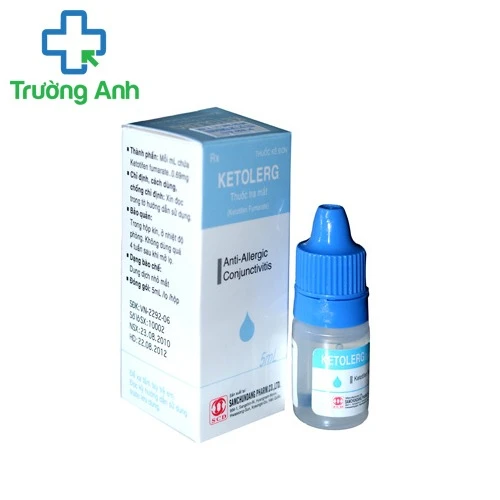 Olotedin Eye Drops 5ml Samchundang - Trị viêm kết mạc hiệu quả