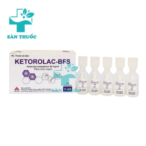 Ketorolac-BFS - Thuốc điều trị đau sau phẫu thuật của CPC1 Hà Nội