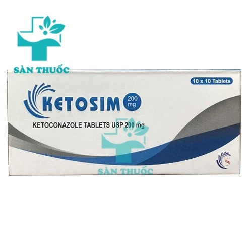 Ketosim 200mg - Thuốc điều trị nấm da hiệu quả của Ấn Độ