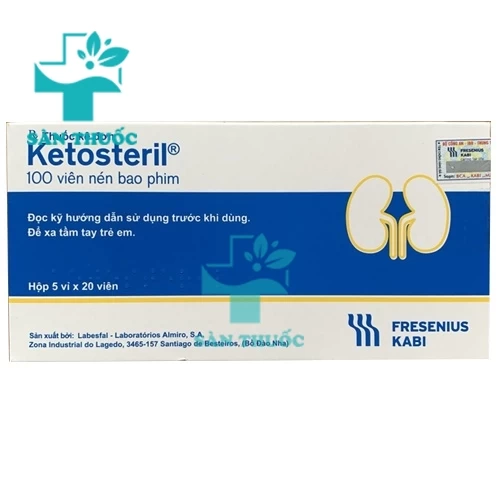 Ketosteril - Thuốc điều trị bệnh thận mãn tính của Đức
