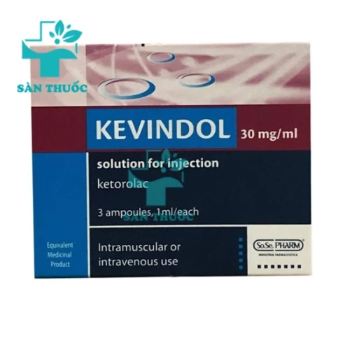 Kevindol - Thuốc giảm đau sau phẫu thuật, đau quặn của Ý