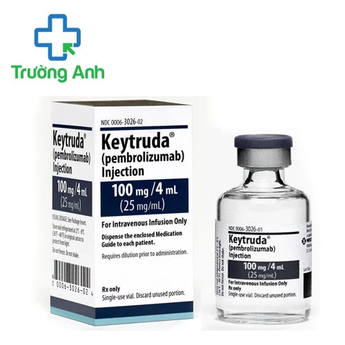 Keytruda 100mg/4ml MSD - Thuốc điều trị ung thư hiệu quả
