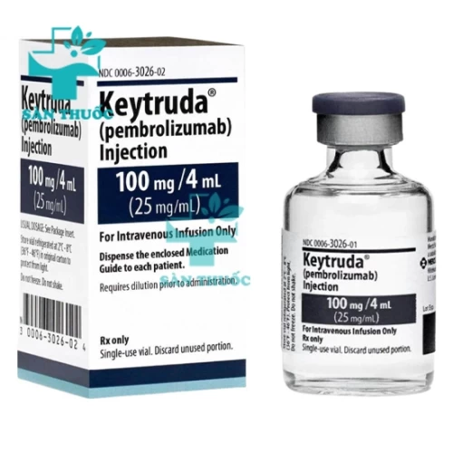 Keytruda 100mg/4ml MSD - Thuốc điều trị ung thư hiệu quả