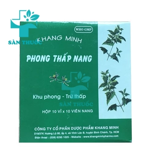 Khang Minh phong thấp nang - Thuốc điều trị thấp khớp hiệu quả