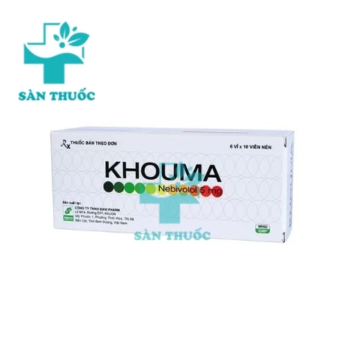 Khouma - Thuốc điều trị tăng huyết áp, suy tim của Davipharm