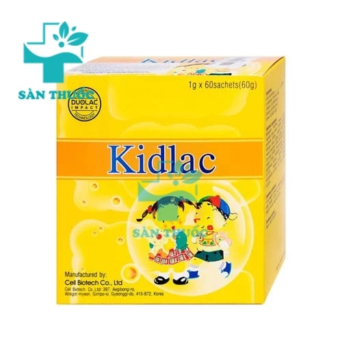 Kidlac - Thuốc giúp điều trị nhanh các bệnh lý ở ruột hiệu quả