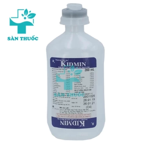 Kidmin Inf.200ml - Dung dịch truyền đạm hiệu quả