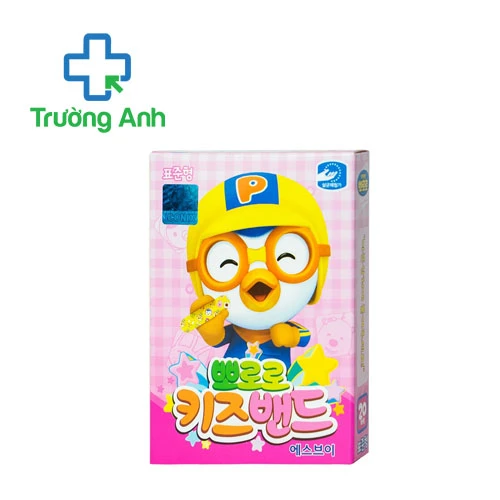 Băng keo cá nhân in hình Kids Band (Pororo) (1 size) hiệu quả