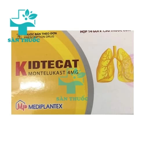 Kidtecat - Điều trị hen phế quản, viêm mũi dị ứng của Mediplantex