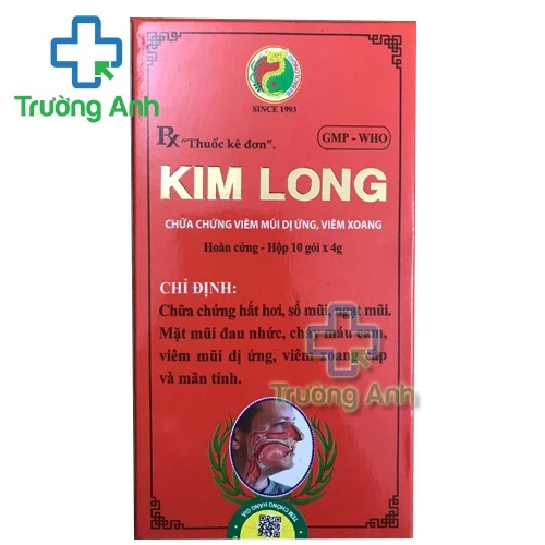 Kim Long - Thuốc giúp điều trị viêm mũi, viêm xoang hiệu quả