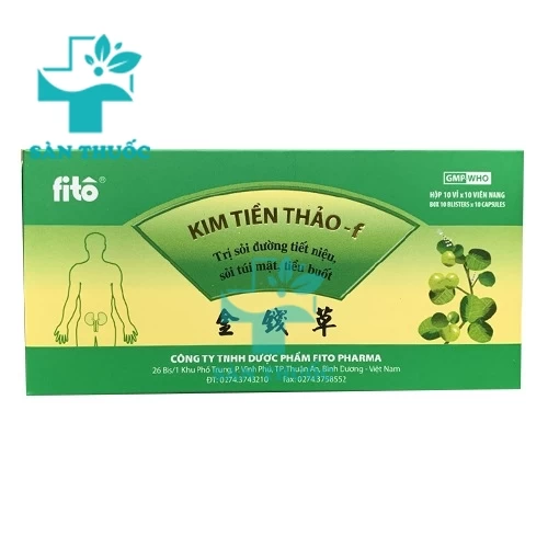 Kim tiền thảo- F - Hỗ trợ điều trị sỏi thận, tiết niệu hiệu quả