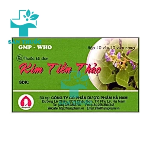 Kim Tiền Thảo Hanapharm - Hỗ trợ điều trị viêm đường tiết niệu