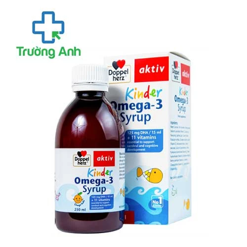 Kinder Omega 3 syrup 250ml Doppelherz- Bổ sung vitamin cho cơ thể