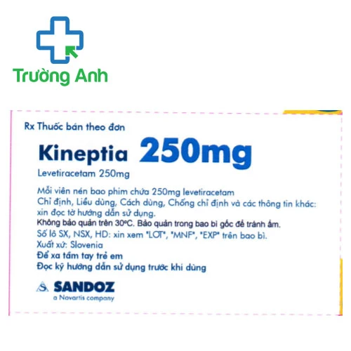 Kineptia 250mg Lek - Thuốc điều trị động kinh cục bộ hiệu quả